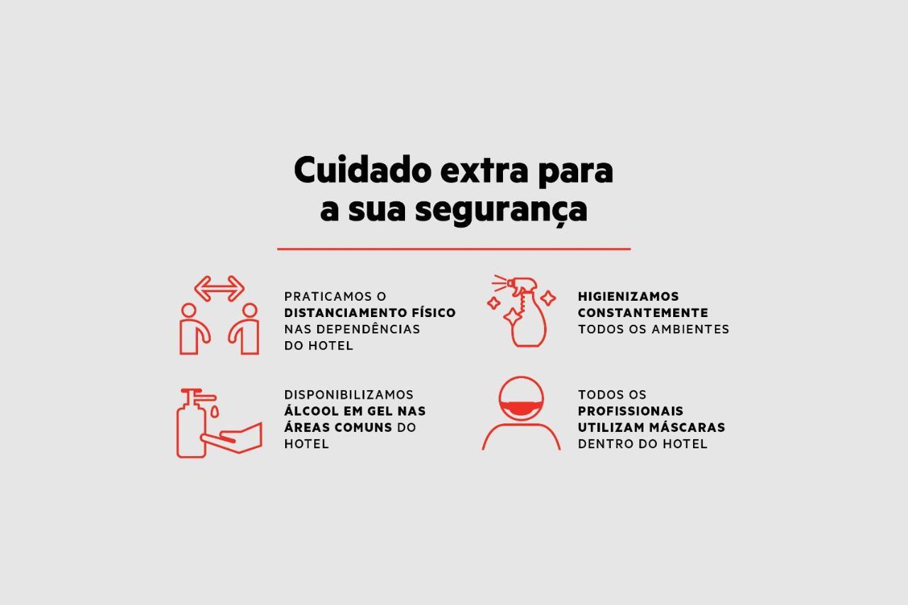 Oyo Cerrado Hotel, Campo Grande Campo Grande  Luaran gambar Safety measures at hotels in Portugal
