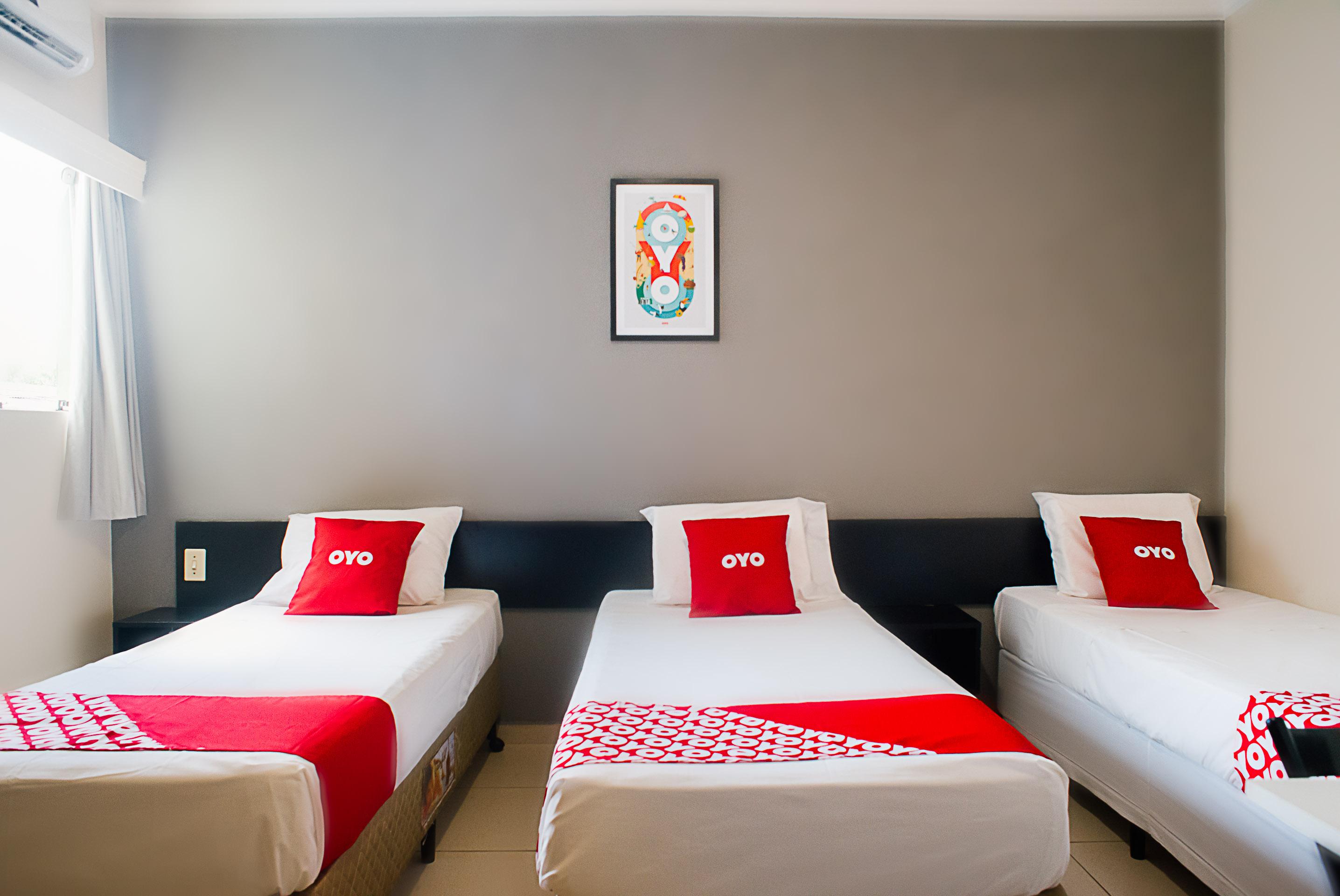 Oyo Cerrado Hotel, Campo Grande Campo Grande  Luaran gambar A room at an OYO hotel in Mexico City